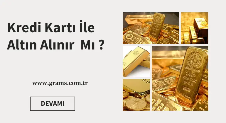 Kredi Kartı ile Altın Alınır Mı ?