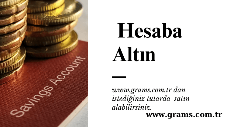 hesaba altın resim